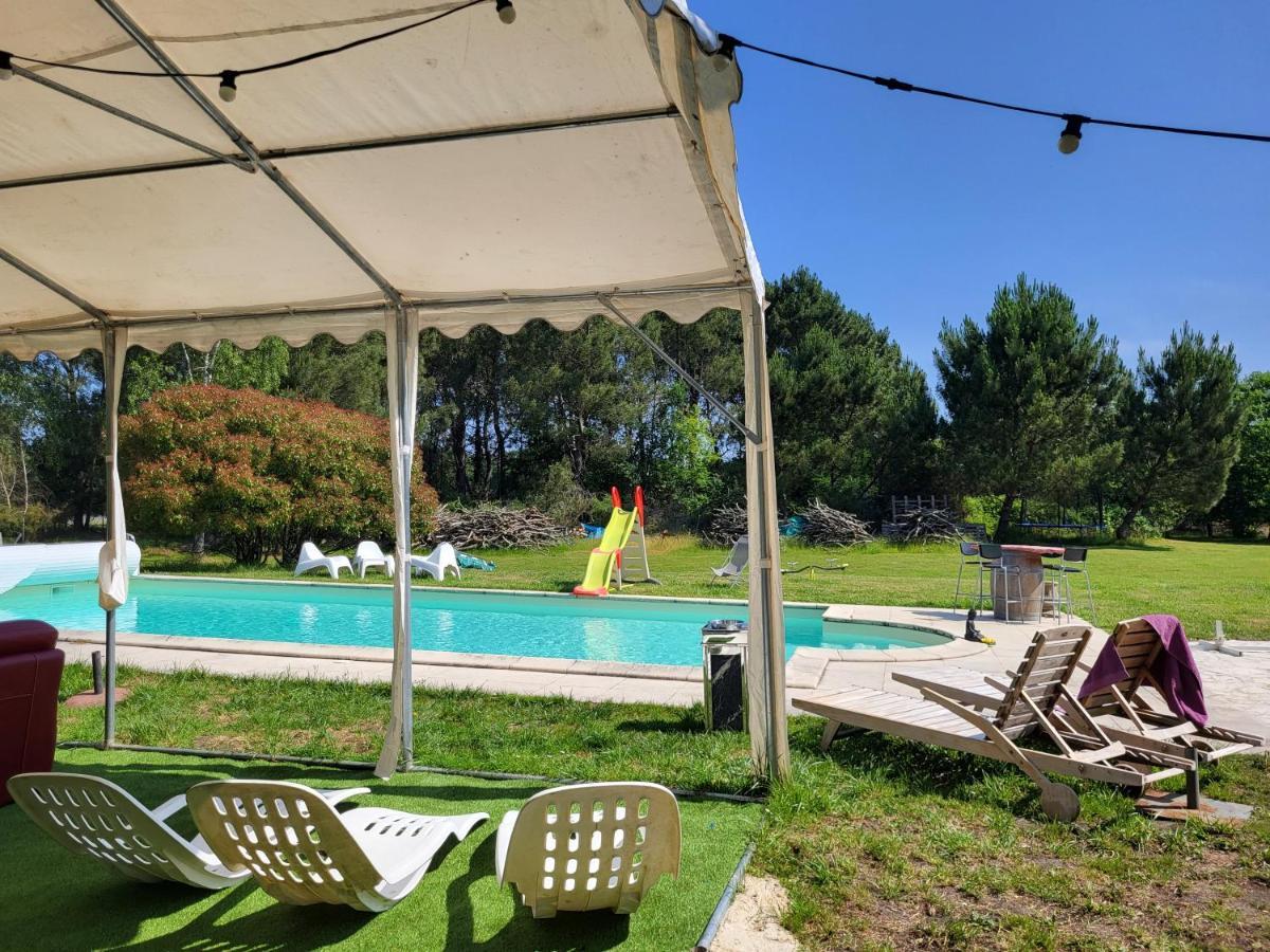 Domaine De La Sarrotte Bed & Breakfast Saugon Exterior foto